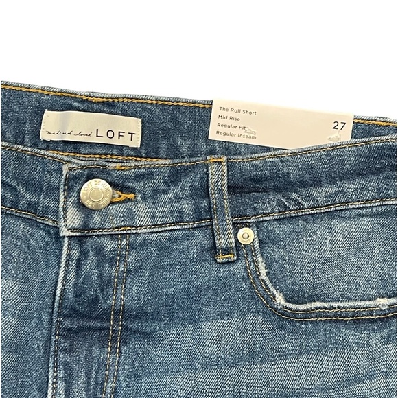 *BNWT* Loft The Roll Shorts - Picture 2 of 3